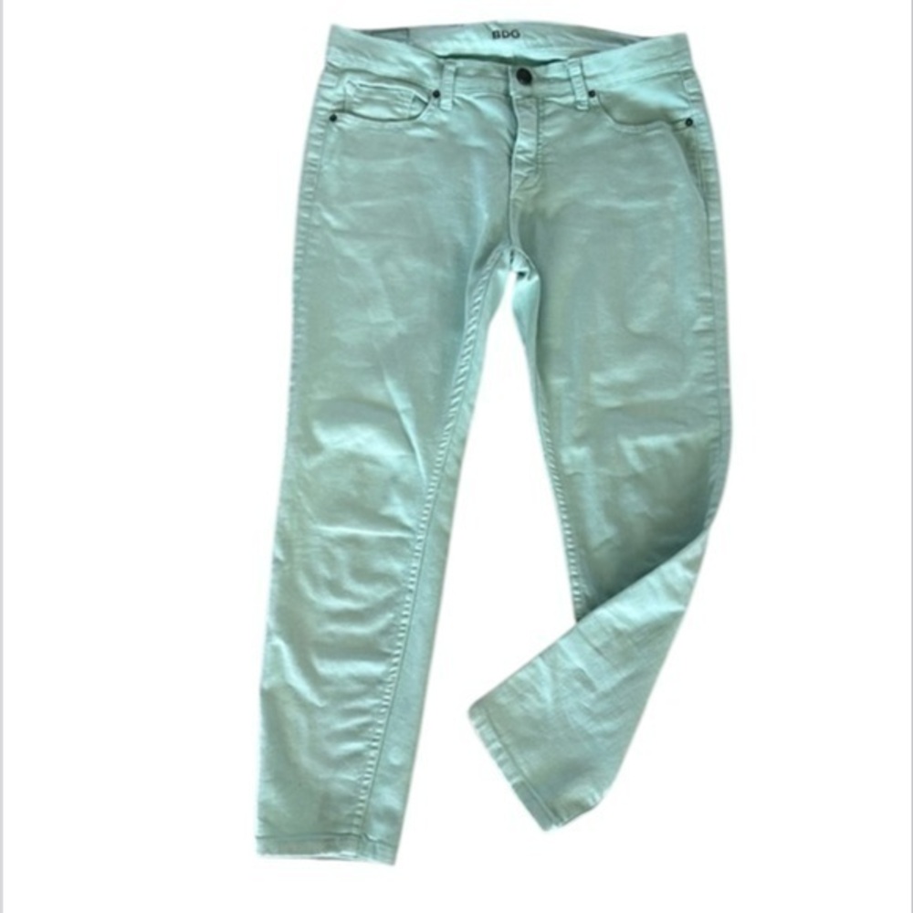 Urban Outfitters BDG mid rise twig grazer jeans size 30 aqua